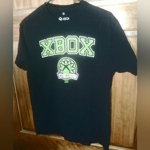 XBOX Gaming University 2001 Men's Black T-Shirt Size Medium Ripple Junction